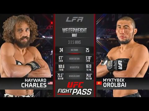 LFA 170: Myktybek Orolbai vs Hayward Charles | Oct 27, 2023