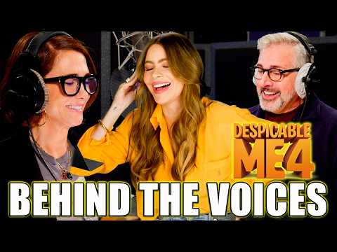 Despicable Me 4 Behind The Scenes And Behind The Voices