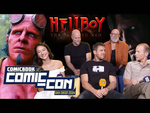 Making A Rated-R Hellboy! Hellboy:The Crooked Man Cast Interview - San Diego Comic-Con 2024