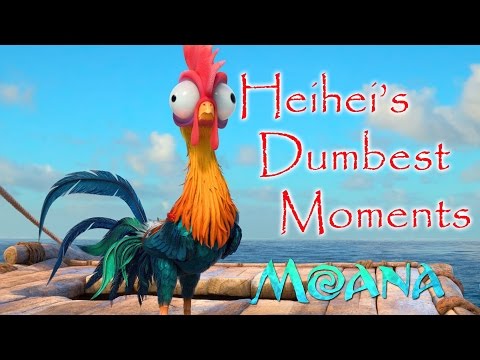 Heihei's Dumbest/Funniest Moments - MOANA