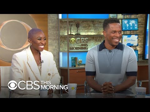 Cynthia Erivo and Leslie Odom Jr. talk "Harriet"