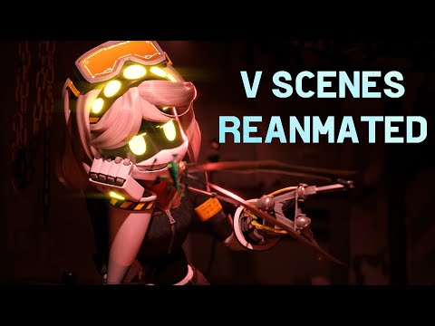 V scenes re-animated | Murder Drones fan animation