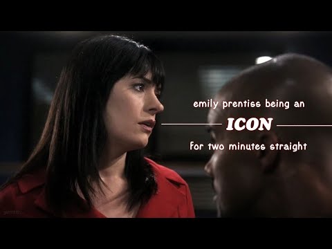 emily prentiss being an icon for 2 minutes and 49 seconds straight