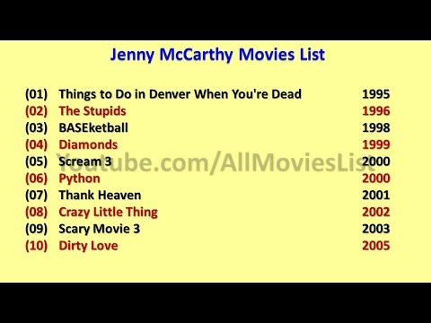 Jenny McCarthy Movies List