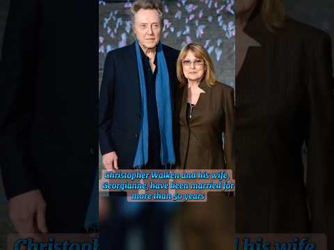 Christopher and Georgianne Walken's 54-Year Journey of marriage#love #hollywood