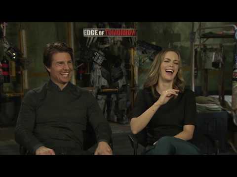 Tom Cruise & Emily Blunt Interview  edge of tomorrow