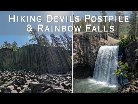 Hiking to Devils Postpile, Rainbow Falls and Reds Meadow in Devils Postpile National Monument