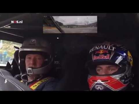 Max Verstappen scares Jos Verstappen at Spa