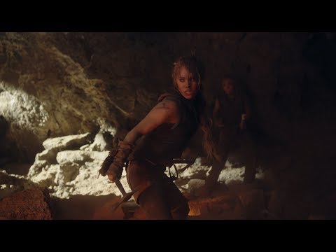 SURVIVOR Movie CLIP - Cave Fight (2014) - Danielle Chuchran, Kevin Sorbo