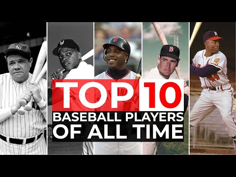 Top 10 Baseball Players of all time By TopNewsage