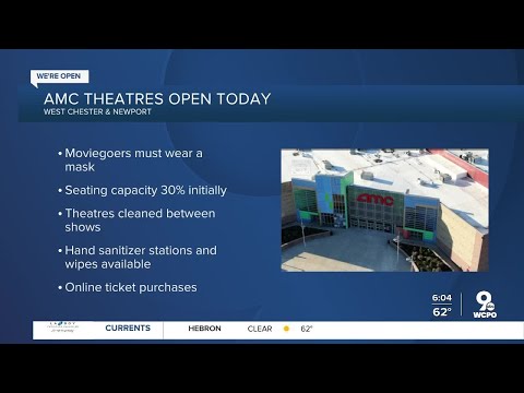 AMC reopening in Newport and West Chester