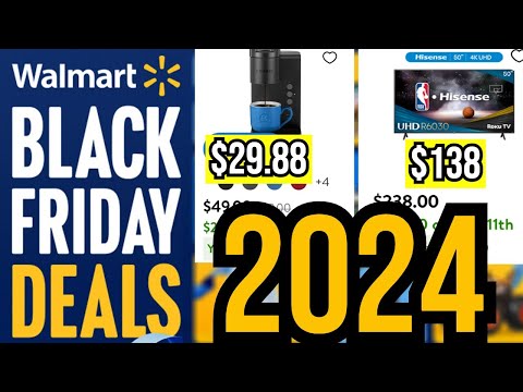 Walmart **BLACK FRIDAY 2024** AMAZING ELECTRONICS DEALS!