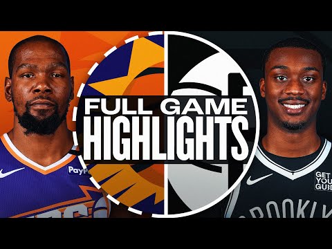 SUNS at NETS | FULL GAME HIGHLIGHTS | January 22, 2025