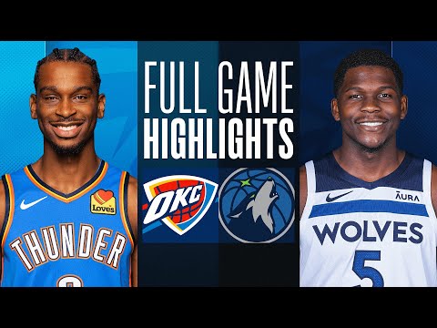 THUNDER at TIMBERWOLVES | FULL GAME HIGHLIGHTS | January 20, 2024