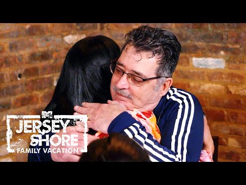 Angelina Meets Her Biological Dad 💞 Jersey Shore: Family Vacation