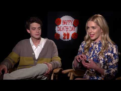 HAPPY DEATH DAY 2U Jessica Rothe & Israel Broussard Interview