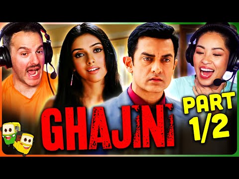 GHAJINI Movie Reaction Part 1/2! | Aamir Khan | Asin Thottumkal | A.R. Murugadoss