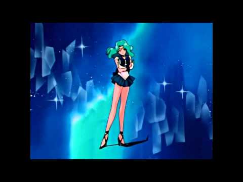 Sailor Moon - Neptune - All Attacks and Transformation