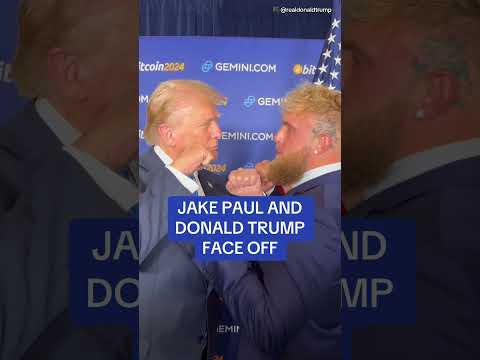 Jake Paul and Donald Trump face off!