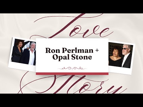 The Wedding & Marriage of Ron Perlman and Opal Stone