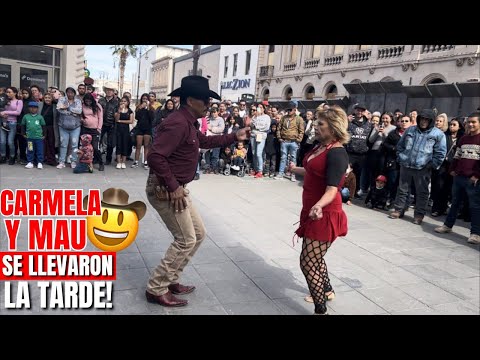 CARMELA 👸 Y MAU🤠Dueños de la pista!,👍 sorprendieron con su baile #chihuahua