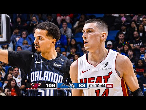 Heat vs Magic - EPIC 4th QTR COMEBACK You Have to See! 😱