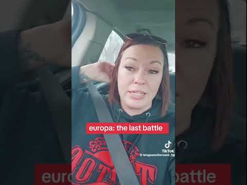 Woman's reaction after seeing the documentary Europa: The Last Battle (link in comments) #ww2