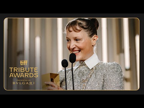 Vicky Krieps Acceptance Speech | TIFF TRIBUTE AWARDS PRESENTED BY BVLGARI 2023