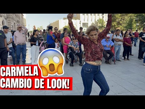 CARMELA 🤴sorprende 😱 con Jeans 👖de mezclilla! En el bailongo 💃🕺de laLiber en #chihuahua ❤️