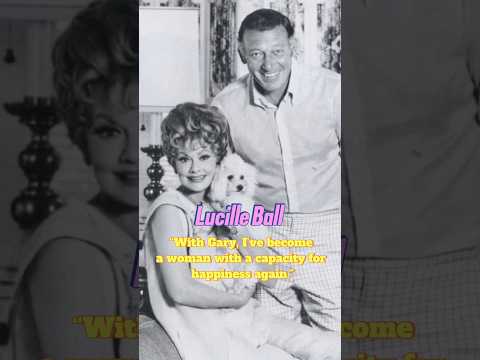 💞#LucilleBall Healed Herself in Her Marriage to Gary Morton