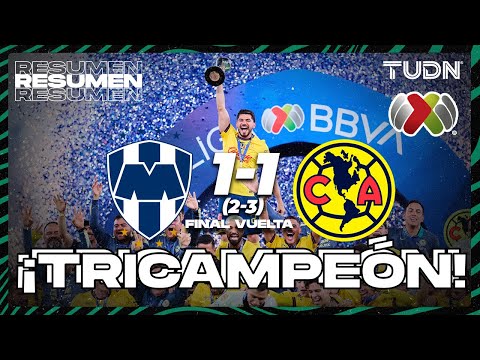 HIGHLIGHTS | Monterrey 1 (2)-(3) 1 América | Liga Mx -AP2024 | Final VUELTA | TUDN