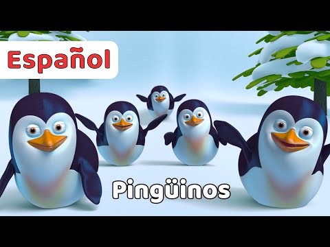 Cinco Pingüinos, A Bailar | Pingüino Canciones Infantiles | Animales