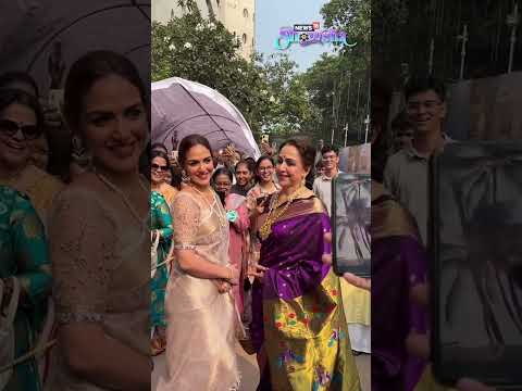 Dream Girl & Her Daughter, Esha Deol, Twinning In Elegance & Looking 'Sari-ously' Beautiful | N18S