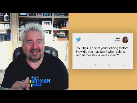 Guy Fieri On Maintaining Signature Hairstyle Amid Covid: Lori Trimmed It When "I Was Full Porcupi…