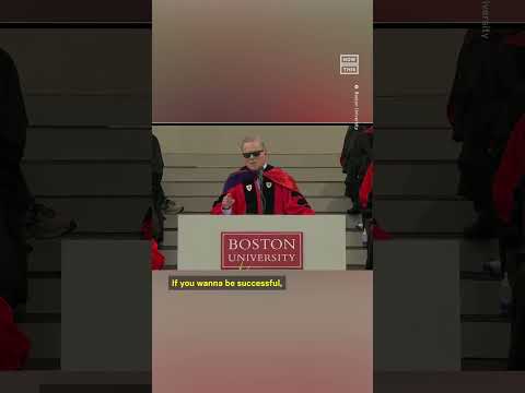 Warner Bros CEO David Zaslav Booed at BU Commencement