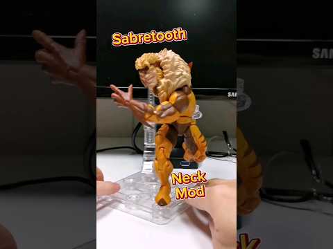 Sabretooth Neck Mod Marvel Legends Hasbro Pulse Action Figure Fix X-Men 97 Wolverine