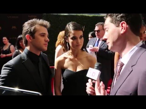 2016 soapcentral.com Daytime Emmys Red Carpet: True O'Brien and Casey Moss