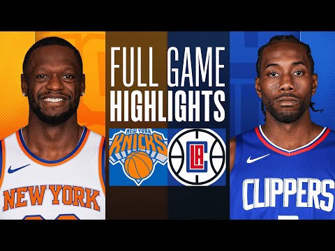 KNICKS at CLIPPERS | FULL GAME HIGHLIGHTS | December 16, 2023