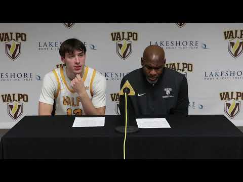 Valpo Men's Basketball Post Game Press Conference: Jan 25th vs Evansville Aces