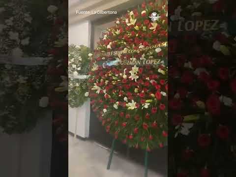 Flores enviadas al funeral de “La Gilbertona”, presuntamente vendrían del narco #Shorts