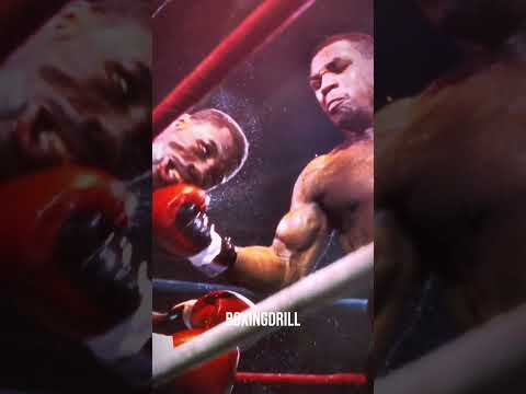 Mike Tyson nearly kills opponent!       Cred:BoxingDrill       #reddit #boxing #foryou