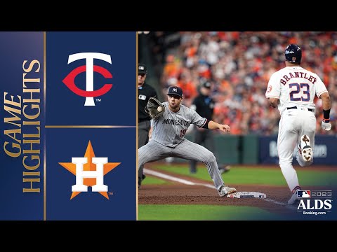 Twins vs. Astros ALDS Game 1 Highlights (10/7/23) | MLB Highlights