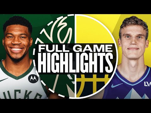 BUCKS at JAZZ | FULL GAME HIGHLIGHTS | January 27, 2025