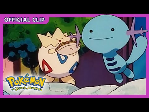 Wonderful, Mischievous Wooper | Pokémon: The Johto Journeys | Official Clip