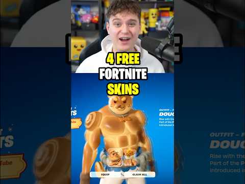 How To Get 4 FREE Skins in Fortnite! 😳