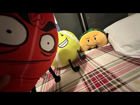 Reviewing the Tennis Ball, Evil Leafy, and Taco Plushies from the BFDI & II 2024 Tour!