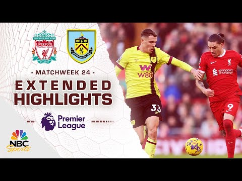 Liverpool v. Burnley | PREMIER LEAGUE HIGHLIGHTS | 2/10/2024 | NBC Sports