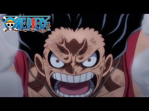 Luffy Gear 4 Snake-Man vs Kaido | One Piece