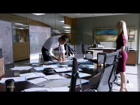 Suits - Mike and Katrina: Shiiiet (The Wire style)