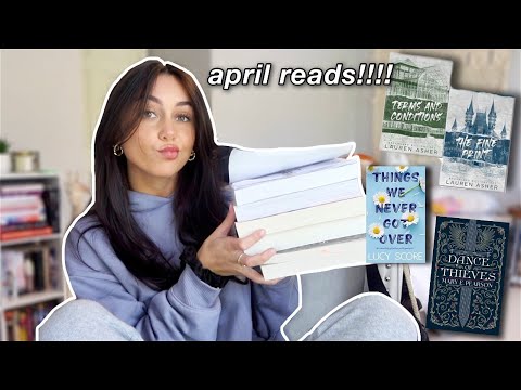 APRIL READS! | monthly wrap up